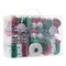 R N' D Toys Candycane Ornament Set – Christmas Candy Cane Shatterproof Balls and Candy Hanging Ornaments for Indoor or Outdoor Christmas Tree, Holiday Party, Home Décor - 82 Piece Set (Red, Green & White)